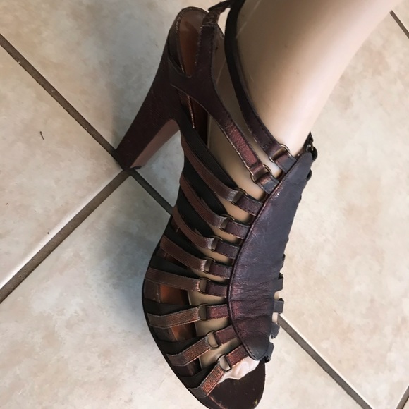 Donald J. Pliner Shoes - Donald J Pliner Leather Bronze color Sandals